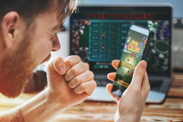 Ilustrasi bermain dengan bijak dan menjaga batas waktu serta anggaran hiburan online